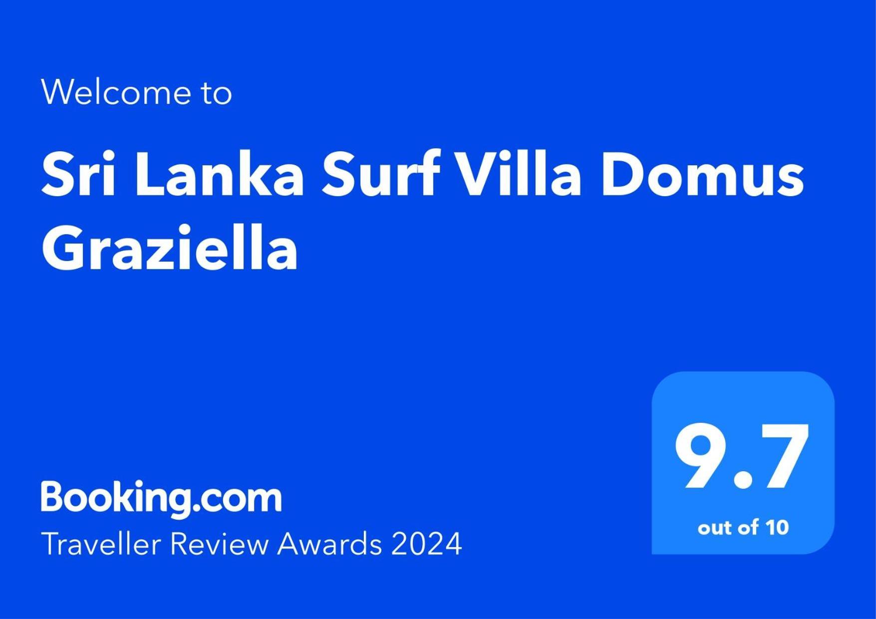 Sri Lanka Surf Villa Domus Graziella 阿杭格默 外观 照片