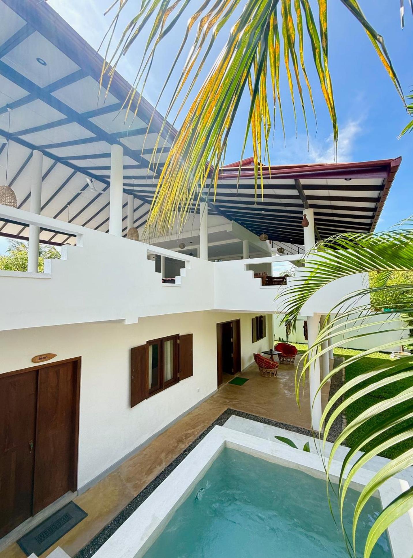 Sri Lanka Surf Villa Domus Graziella 阿杭格默 外观 照片